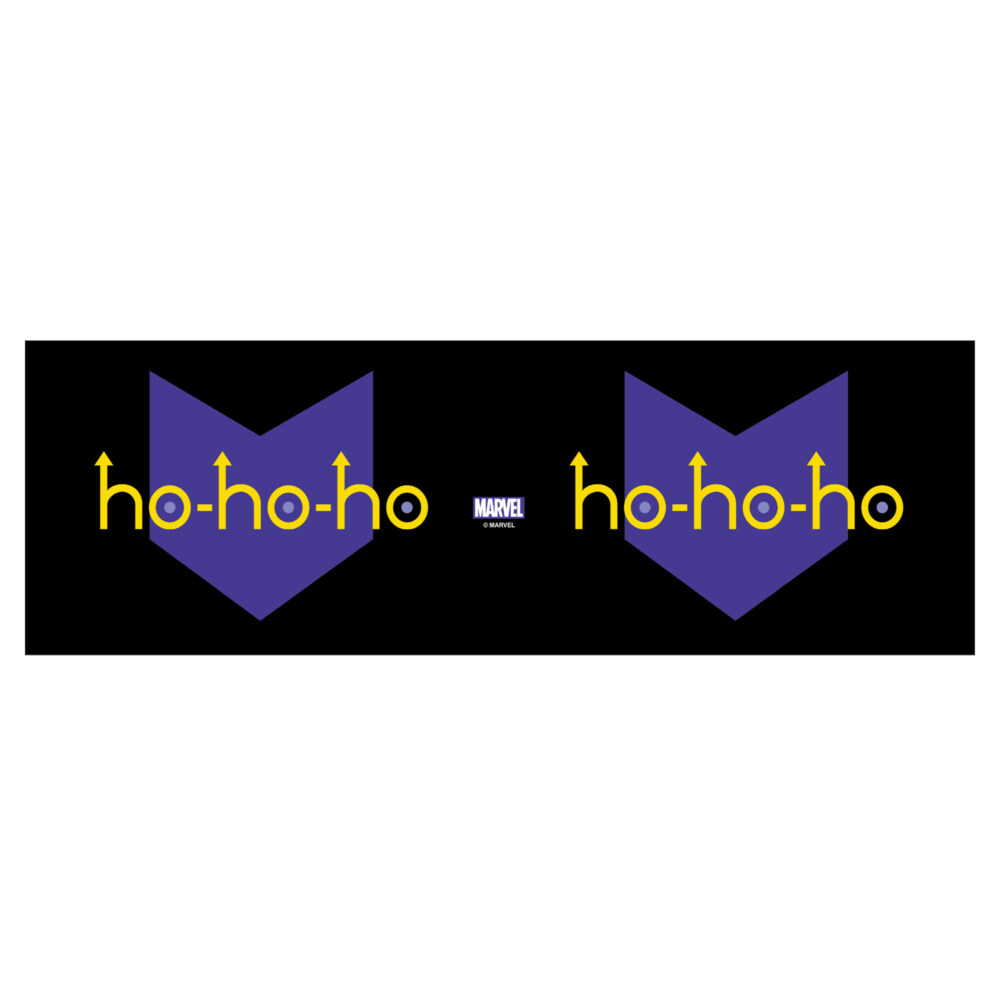 Marvel Hawkeye Ho Ho Ho Logo  Adult Stainless Steel Tumbler w/Lid