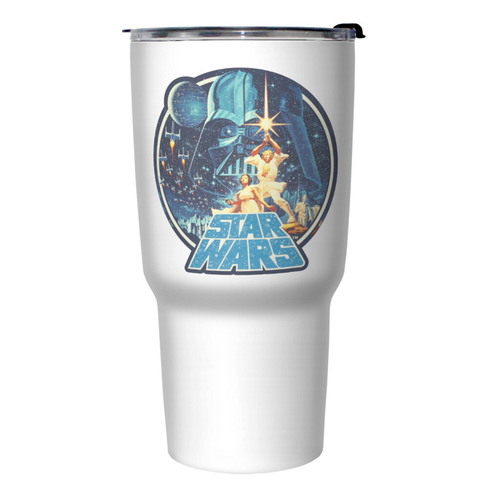 Star Wars Darth Vader Retro Victory  Adult Stainless Steel Tumbler w/Lid