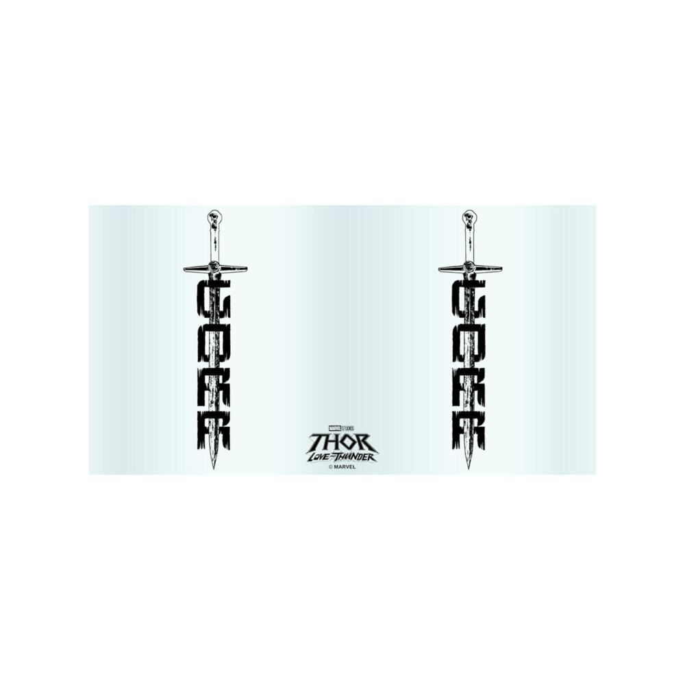 Marvel: Thor: Love and Thunder Gorr the God Butcher Necrosword  Adult Tritan Can Shaped Drinking Cup