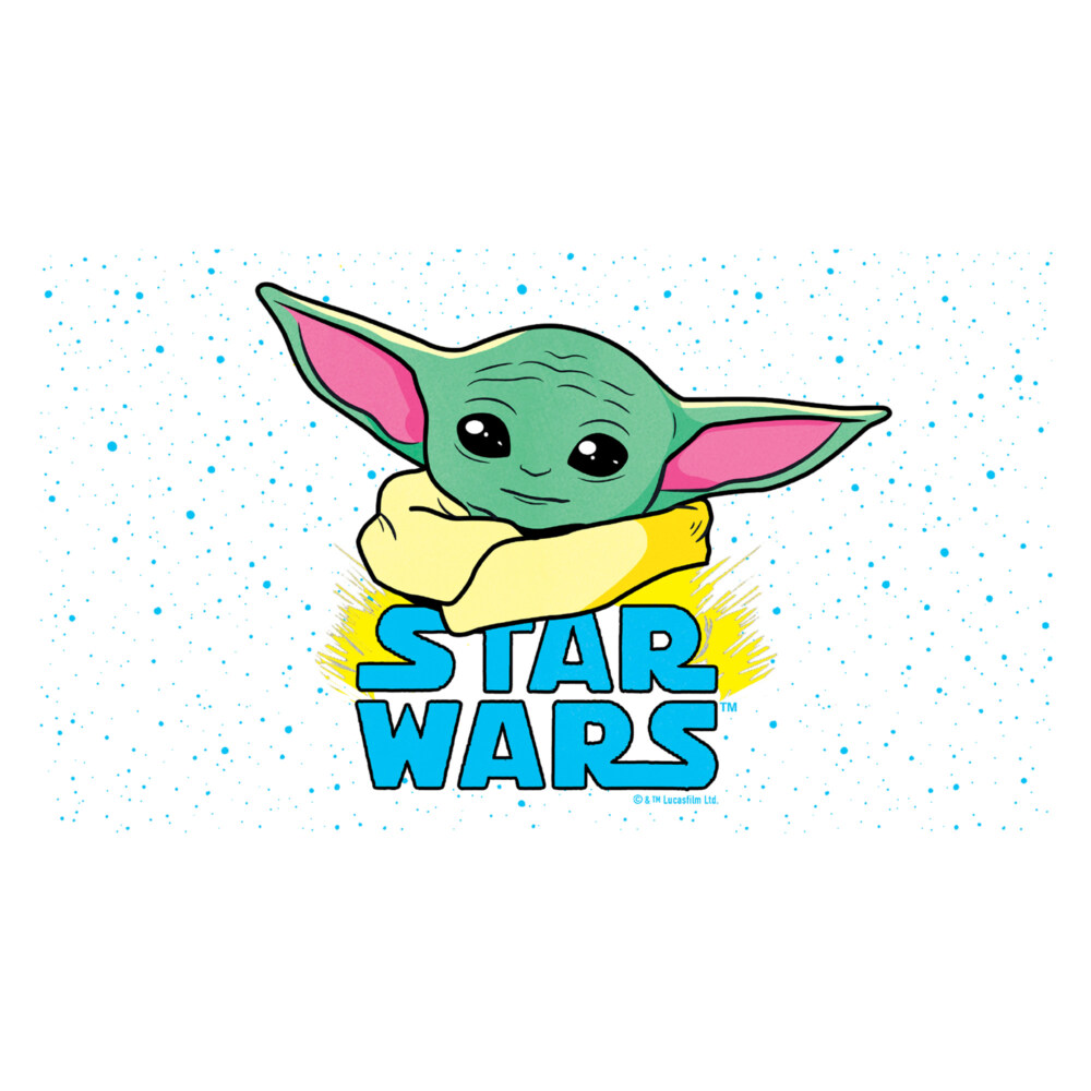 Star Wars: The Mandalorian The Child Cartoon Shiny Eyes  Adult Stainless Steel Water Bottle