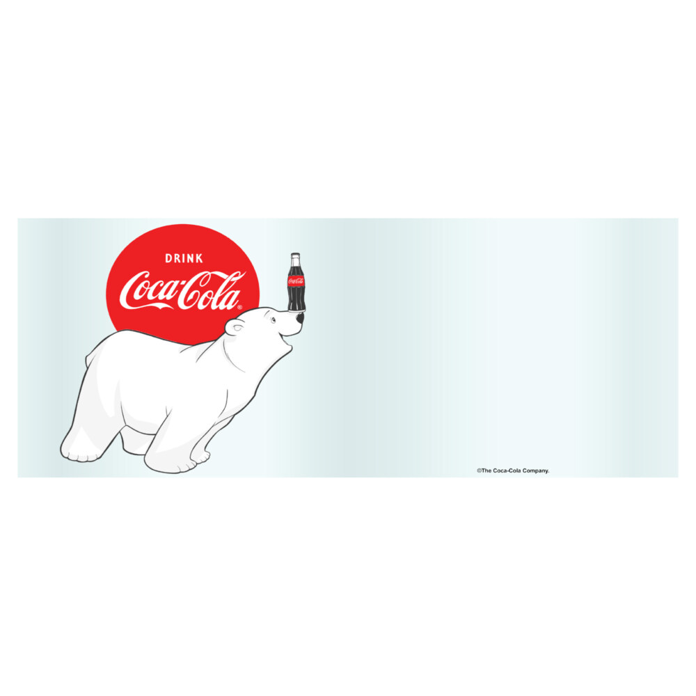 Coca Cola Polar Bear Drink Logo  Adult Tritan Drinking Cup