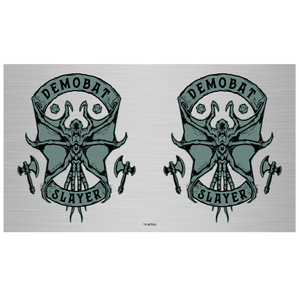 Stranger Things Demobat Slayer Logo  Adult Stainless Steel Water Bottle