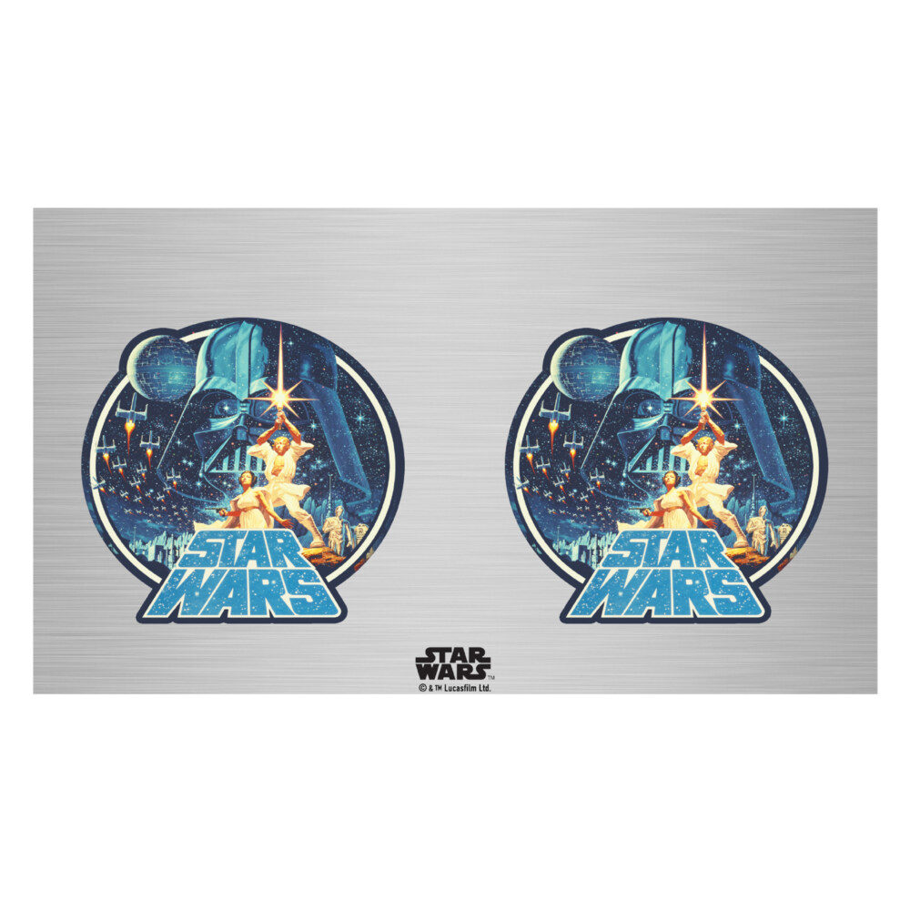 Star Wars Classic Scene Circle  Adult Stainless Steel Water Bottle