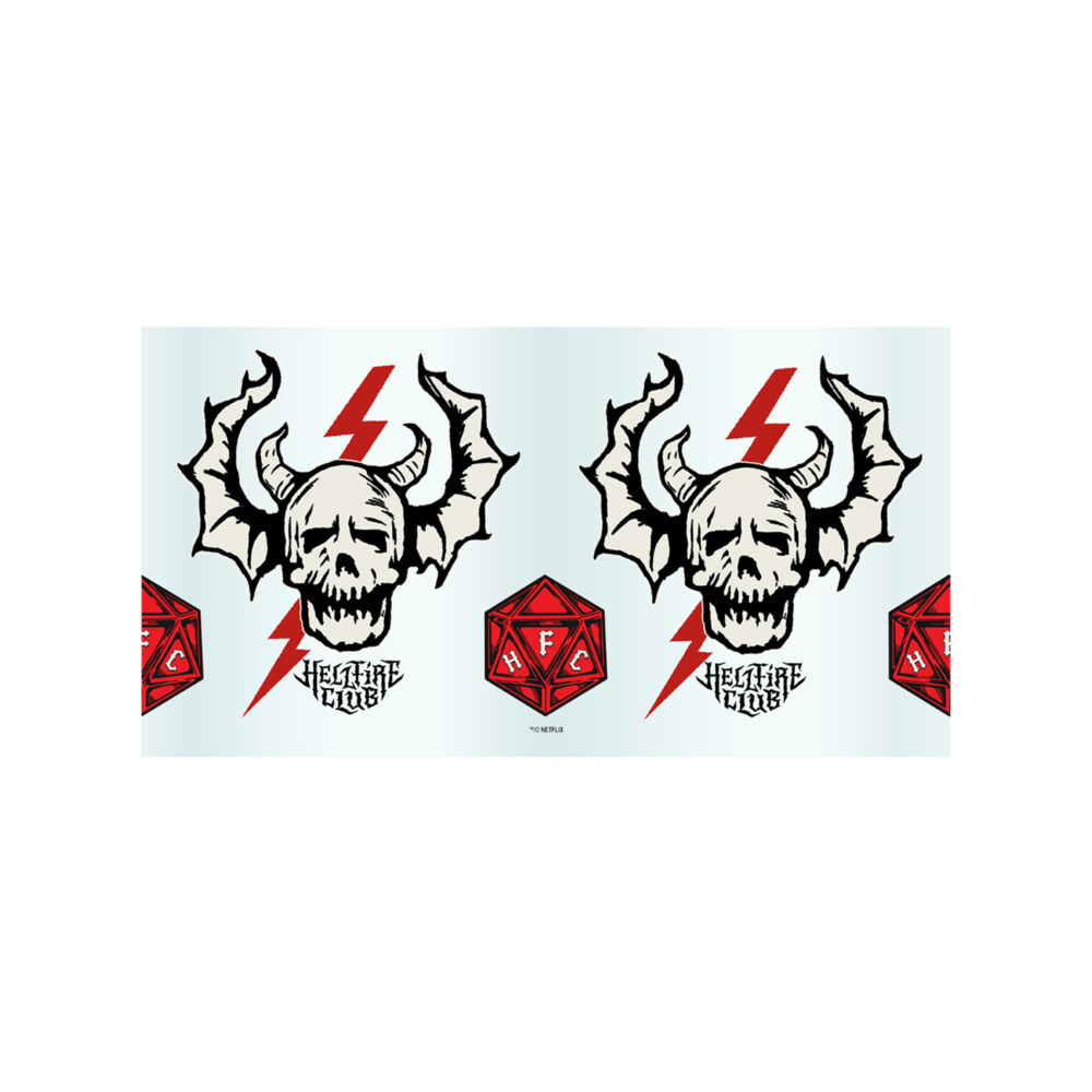 Stranger Things Hellfire Club Logo  Adult Tritan Can Shaped Drinking Cup