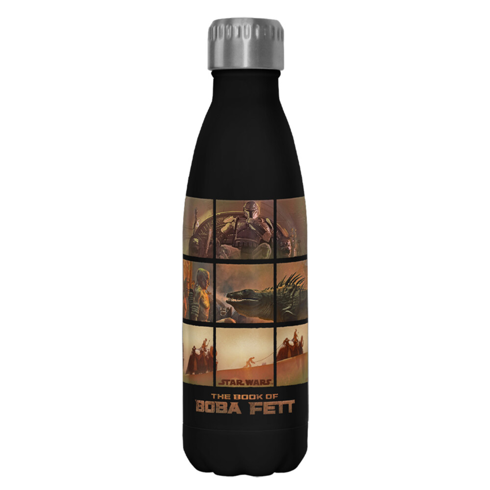 Star Wars: The Book of Boba Fett Desert Palace Panels  Adult Stainless Steel Water Bottle