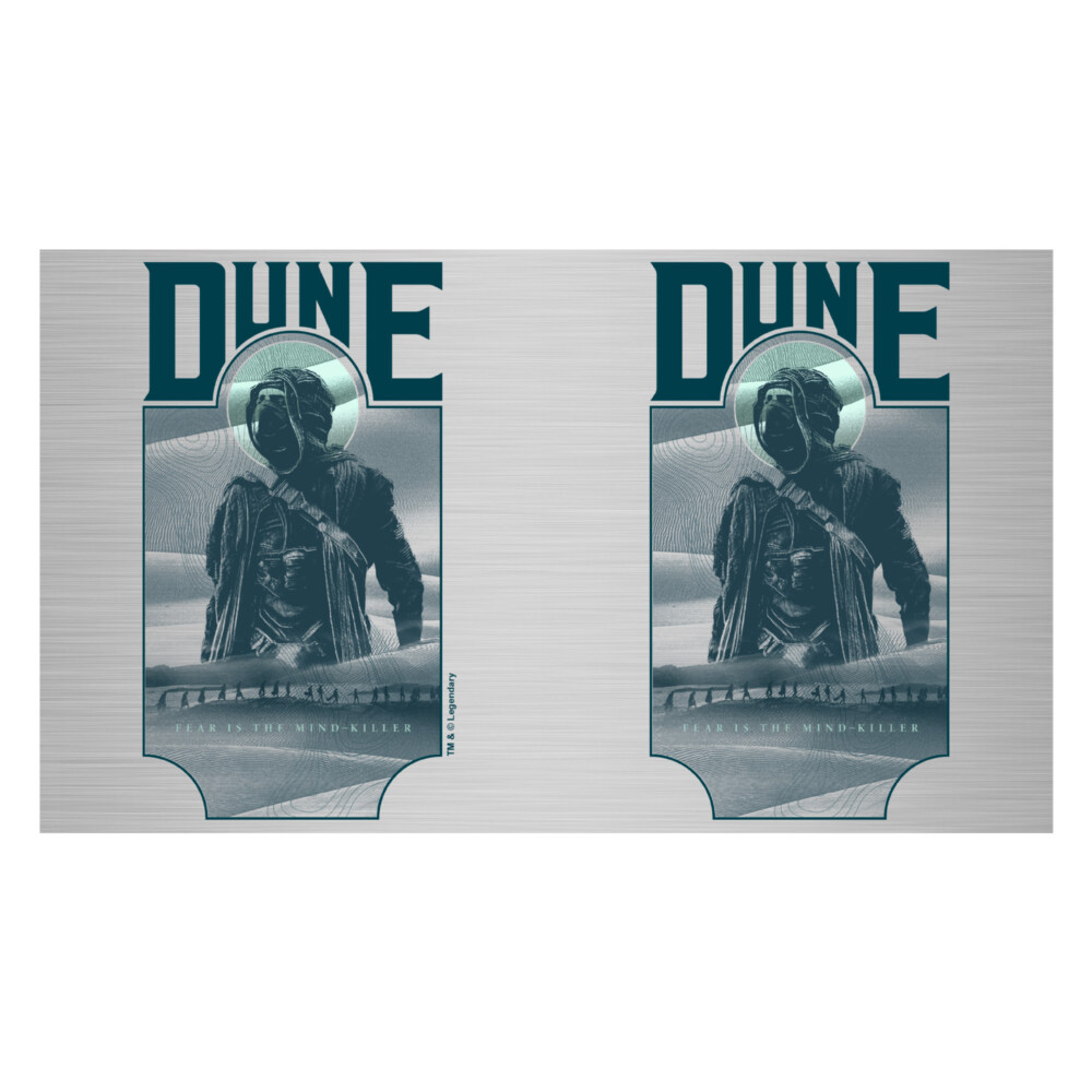 Dune Paul Atreides Fear is the Mind-Killer  Adult Stainless Steel Water Bottle