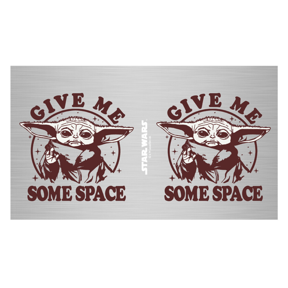 Star Wars: The Mandalorian Give me Some Space  Adult Stainless Steel Water Bottle