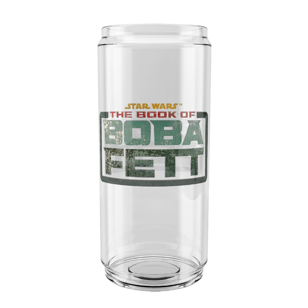 Star Wars: The Book of Boba Fett Distressed Logo  Adult Tritan Can Shaped Drinking Cup