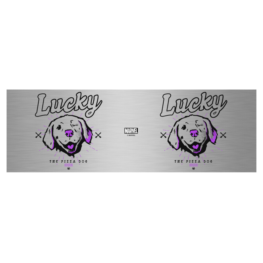 Marvel Hawkeye Lucky the Pizza Dog  Adult Stainless Steel Tumbler w/Lid