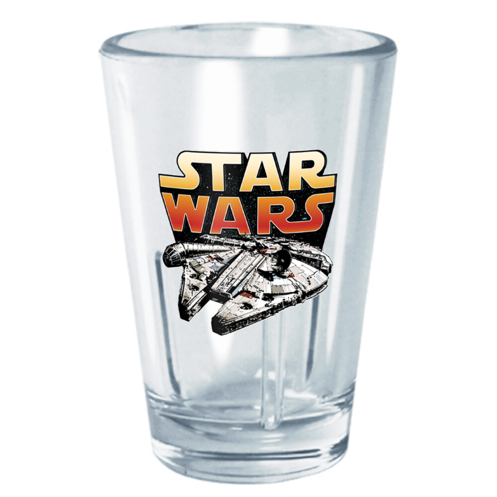 Star Wars Millennium Falcon Logo  Adult Tritan Shot Glass