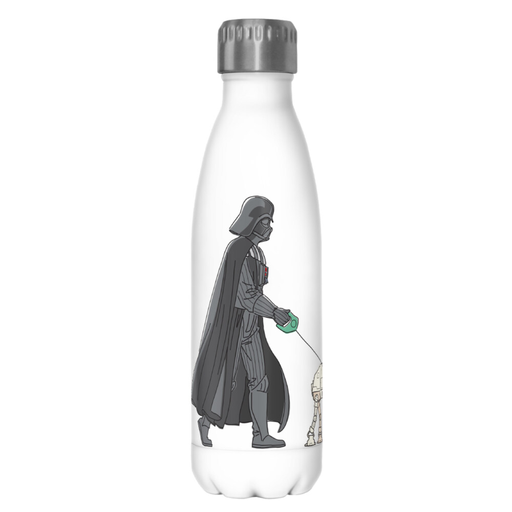 Star Wars Darth Vader AT-AT Walking the Dog  Adult Stainless Steel Water Bottle