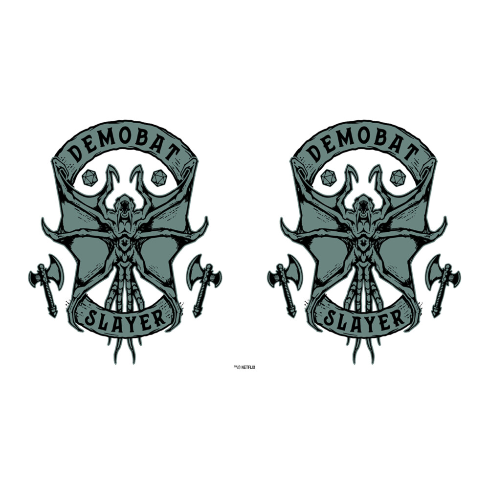 Stranger Things Demobat Slayer Logo  Adult Stainless Steel Water Bottle