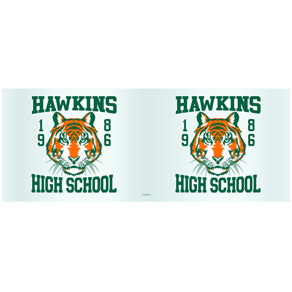 Stranger Things Hawkins High School Tiger  Adult Tritan Drinking Cup