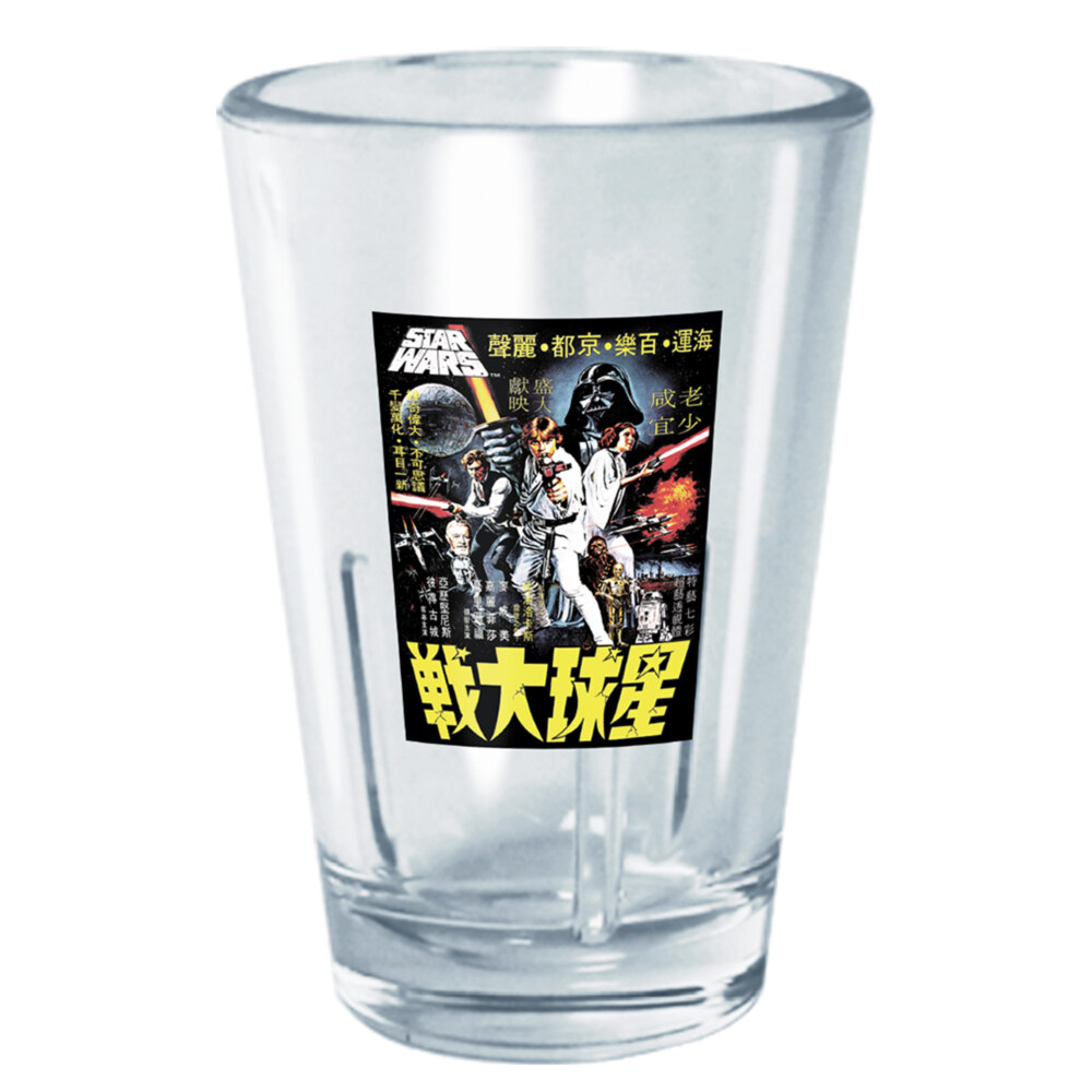 Star Wars Iconic Movie Poster  Adult Tritan Shot Glass