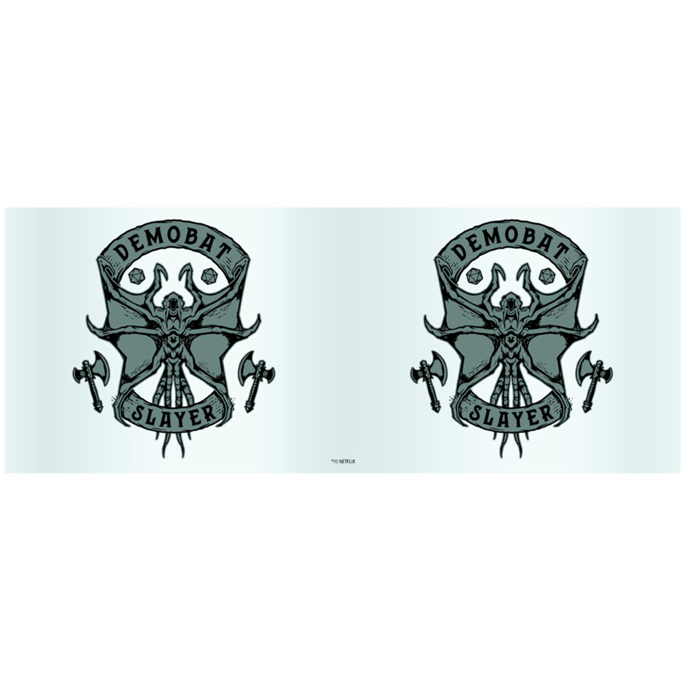 Stranger Things Demobat Axe Badge  Adult Tritan Drinking Cup