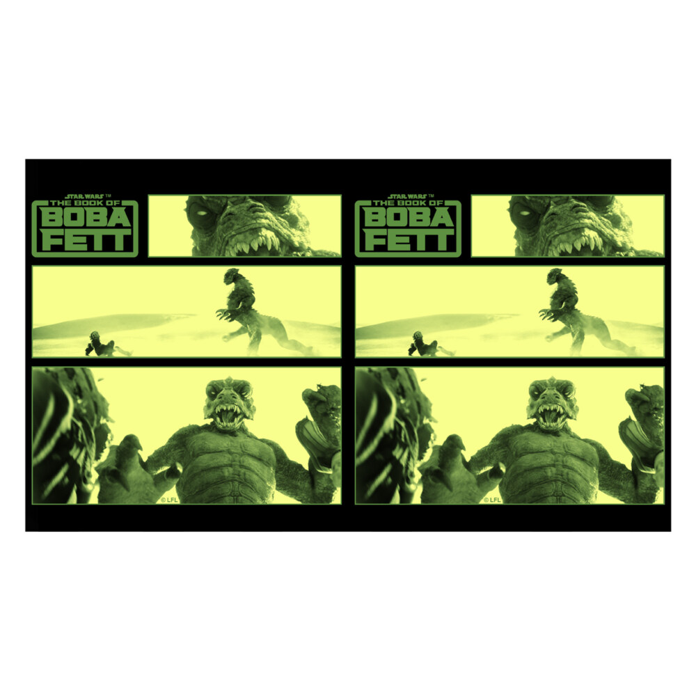 Star Wars: The Book of Boba Fett Sand Creature Panel  Adult Stainless Steel Water Bottle