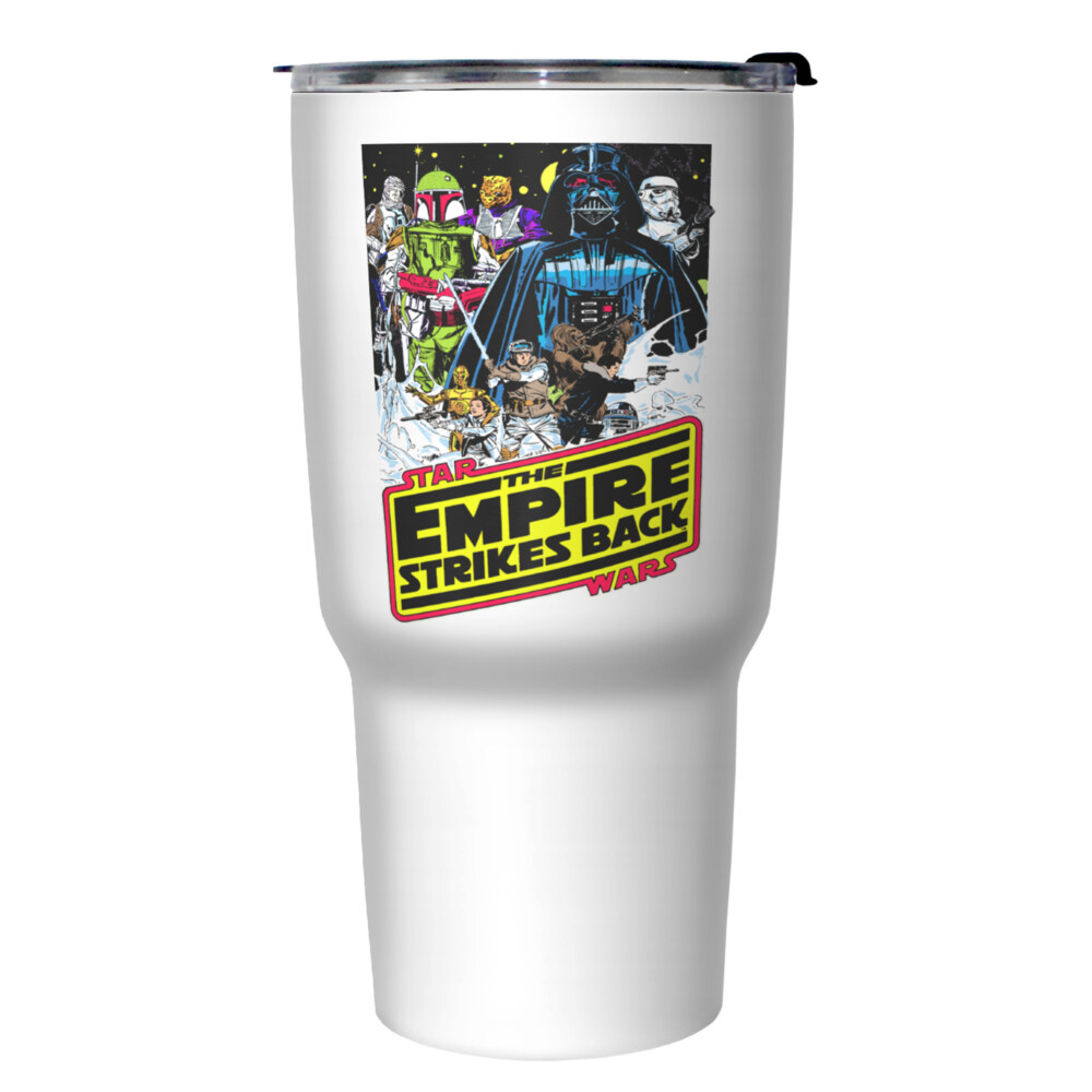 Star Wars The Empire Strikes Back Poster  Adult Stainless Steel Tumbler w/Lid
