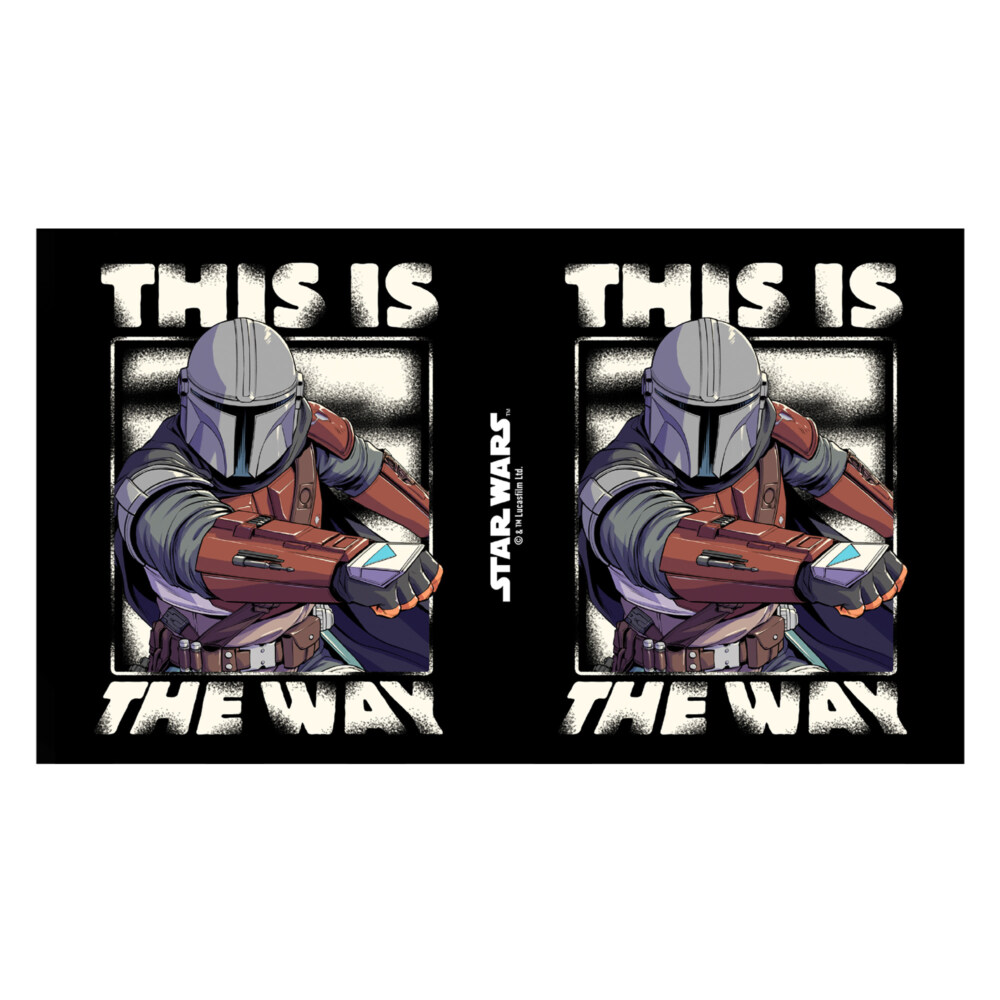 Star Wars: The Mandalorian This is The Way Mando  Adult Stainless Steel Water Bottle