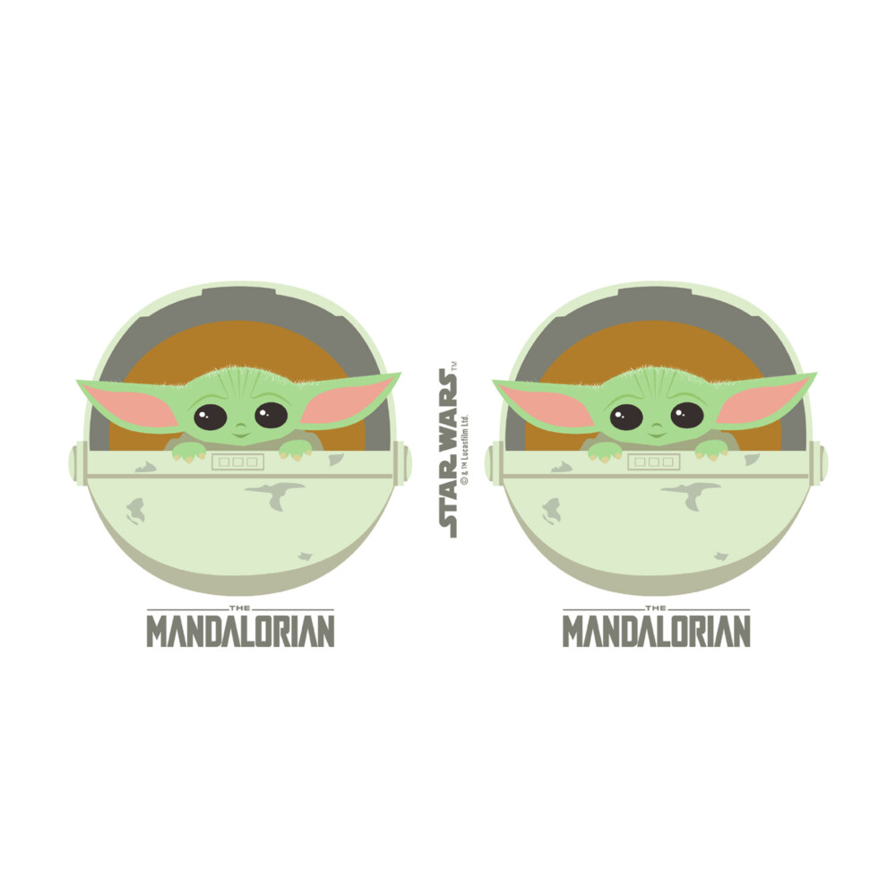 Star Wars: The Mandalorian The Child Cartoon Art Bassinet  Adult Stainless Steel Water Bottle