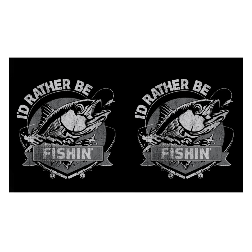 Lost Gods I'd Rather Be Fishin'  Adult Stainless Steel Water Bottle