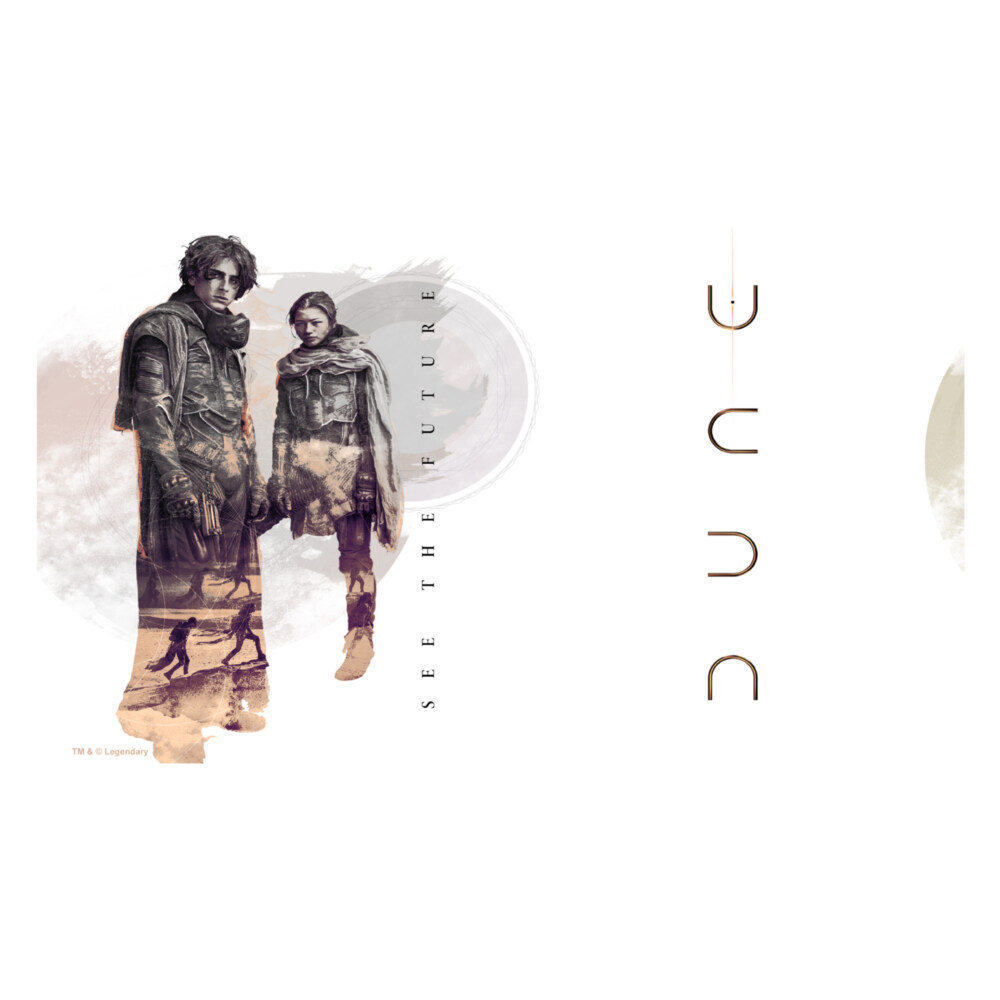 Dune Paul and Chani See the Future  Adult Stainless Steel Water Bottle