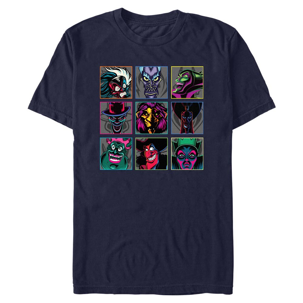 Men's DIS TEAM NINE BOX VILLAINS Short Sleeve T-Shirt