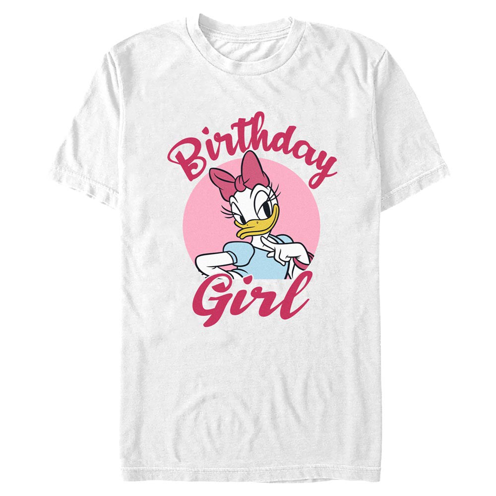 Men's Birthday Daisy Short Sleeve T-Shirt