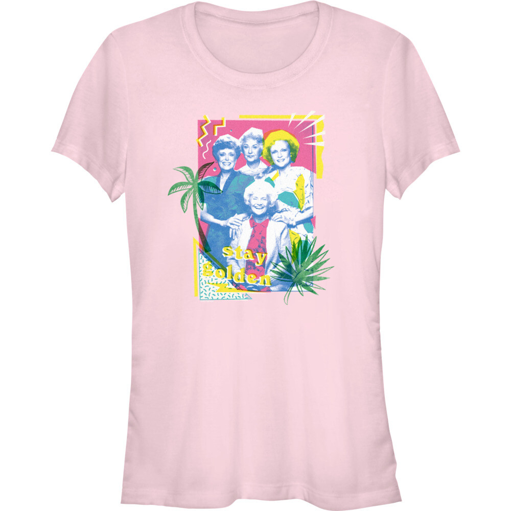 Junior's Stay Golden Short Sleeve T-Shirt