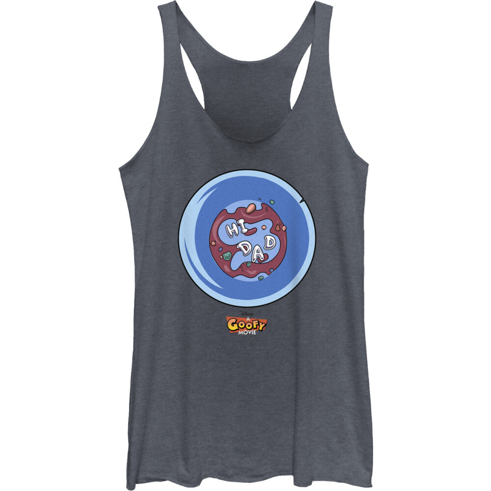 Junior's Hi Dad Racerback Tank Top