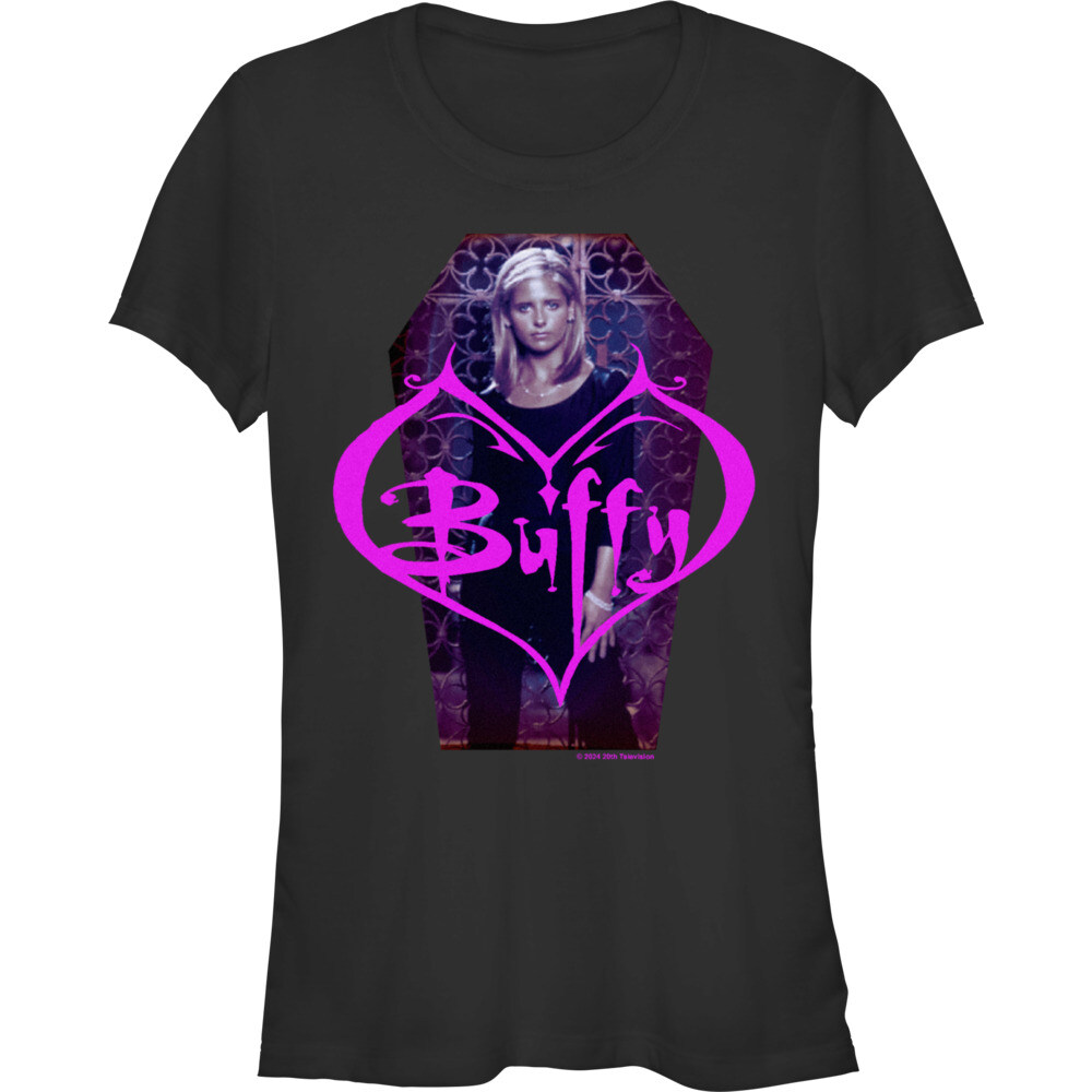 Junior's Buffy Coffin Short Sleeve T-Shirt