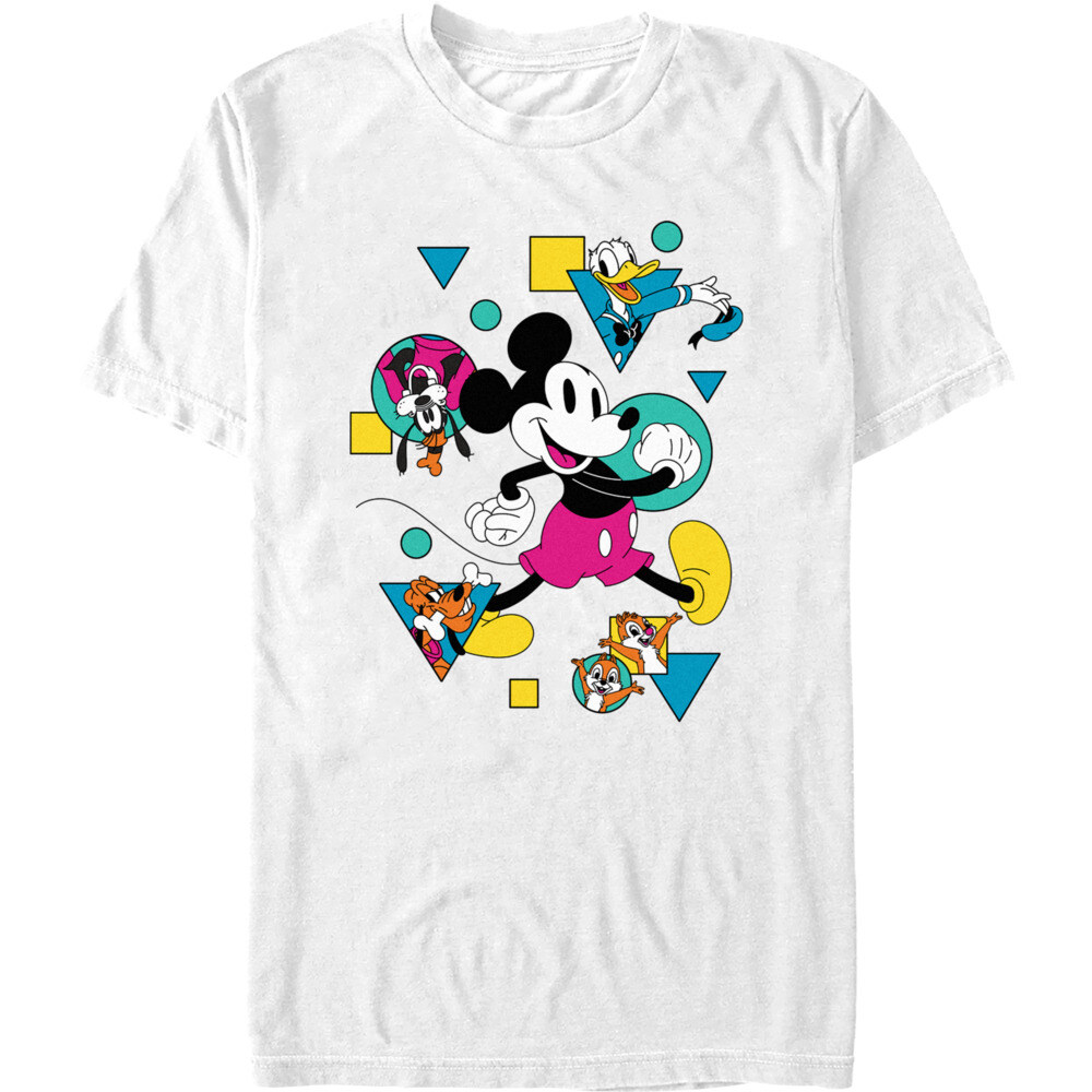 Men's Mickey Friends 90s Short Sleeve T-Shirt