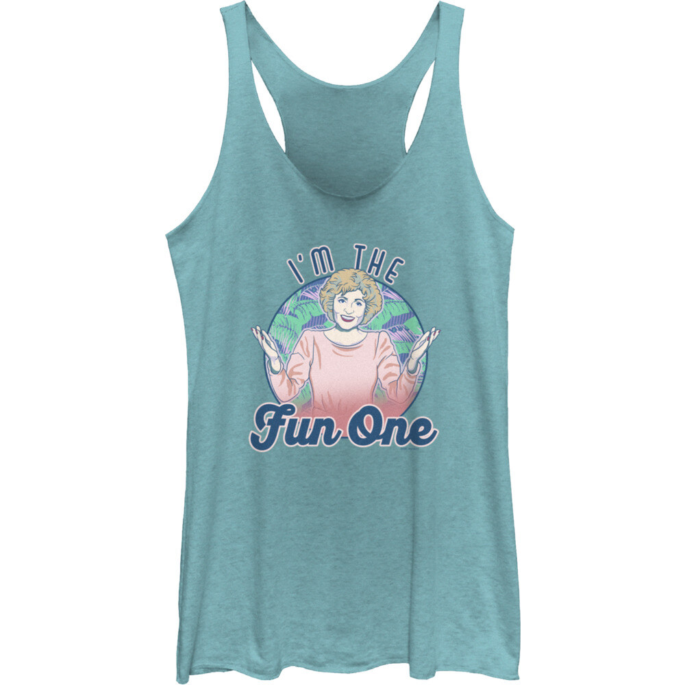 Junior's The Rose Friend Racerback Tank Top