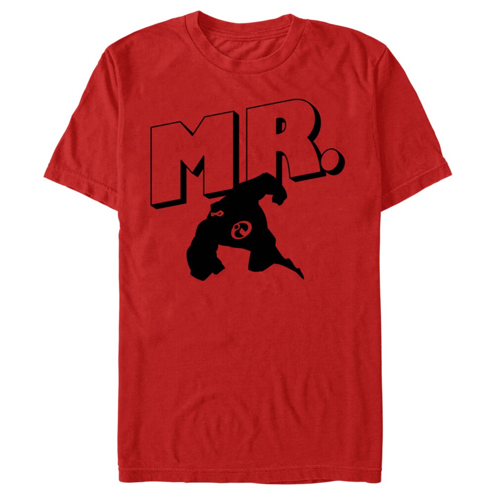 Men&#039;s The Incredibles Mr. Incredible Silhouette  Adult T-Shirt