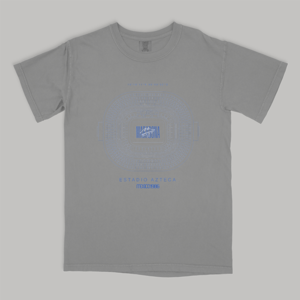 Azteca Stadium Blueprint Tee