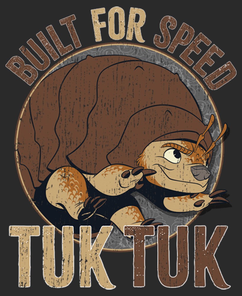 Men's Raya and the Last Dragon Tuk Tuk Built for Speed  Adult T-Shirt