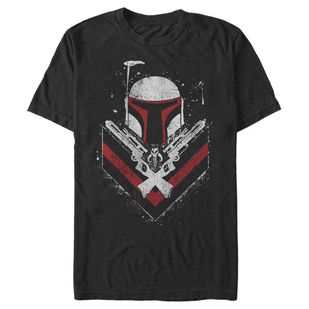 Men's Star Wars Boba Fett No Threats Only Promises  Adult T-Shirt
