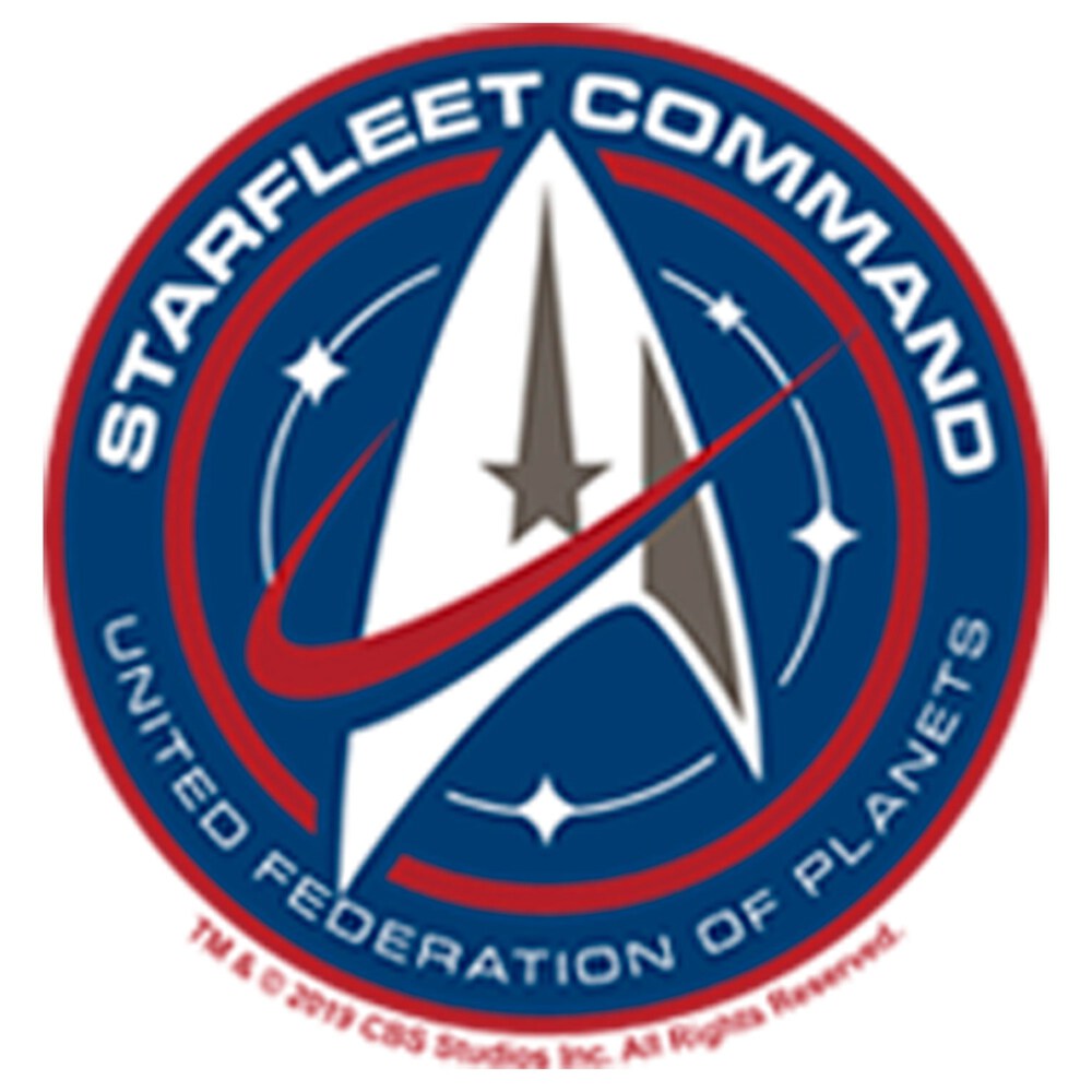 Men's Star Trek: Discovery Pocket United Federation of Planets  Adult Pull Over Hoodie