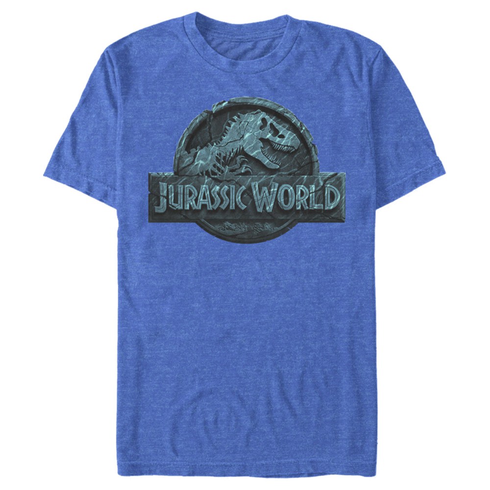 Men's Jurassic World Water Ripple Logo  Adult T-Shirt
