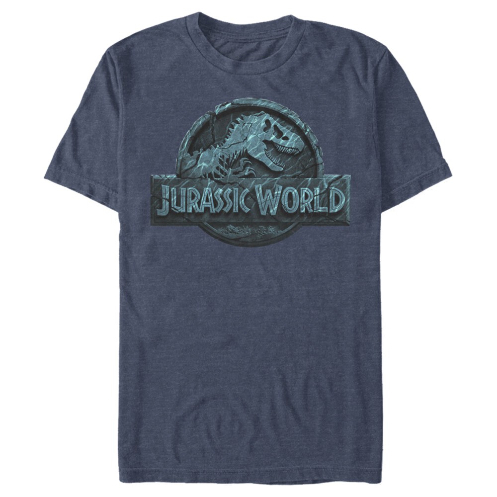 Men's Jurassic World Water Ripple Logo  Adult T-Shirt