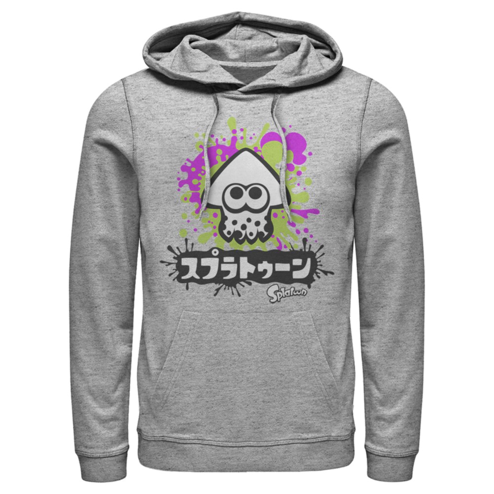 Men's Nintendo Splatoon Inkling Squid  Adult Pull Over Hoodie