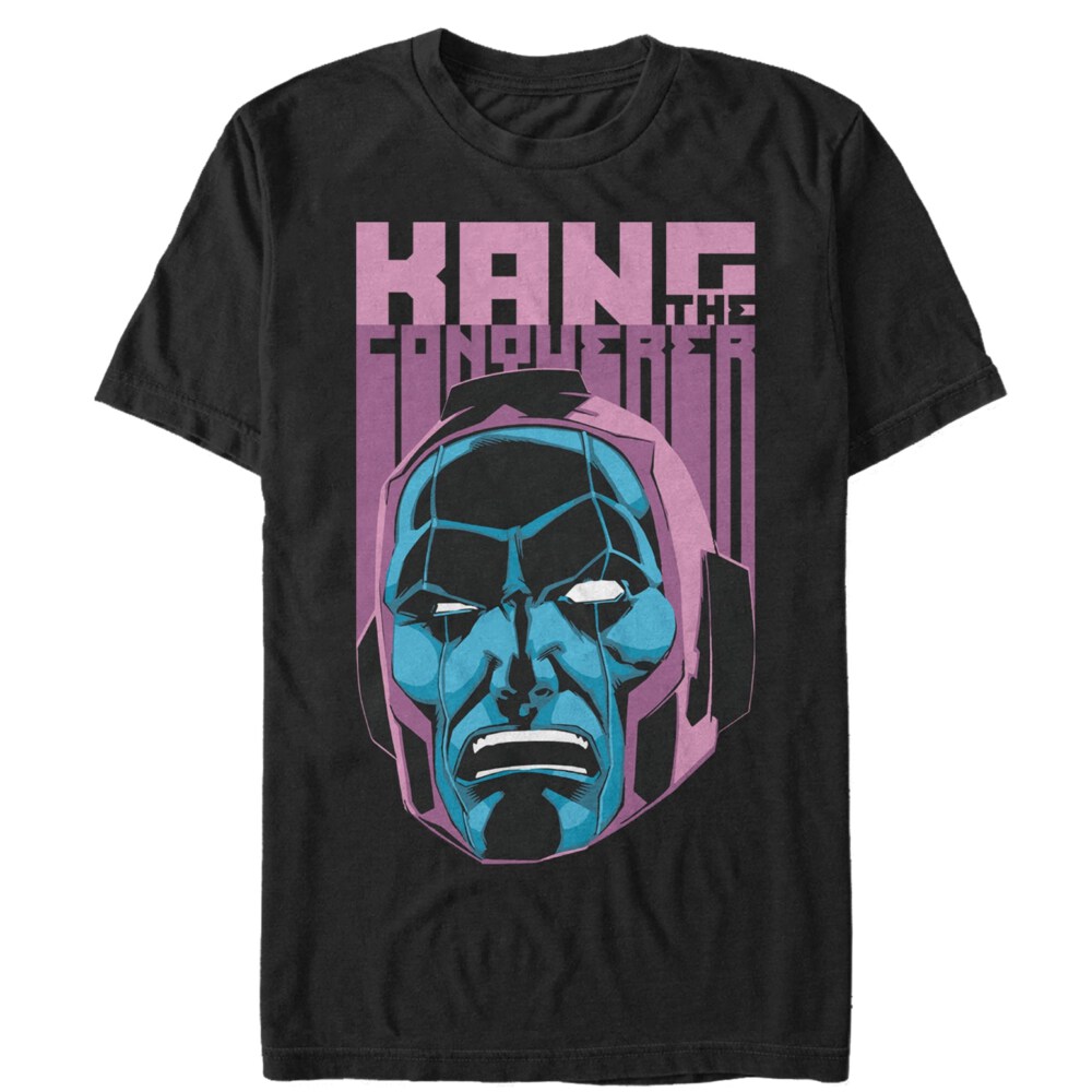 Men's Marvel Kang the Conqueror Face  Adult T-Shirt