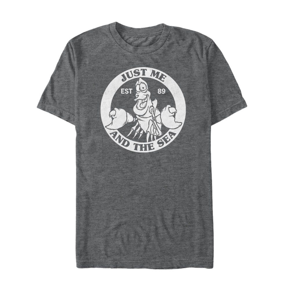 Men's The Little Mermaid Sebastian Human World  Adult T-Shirt