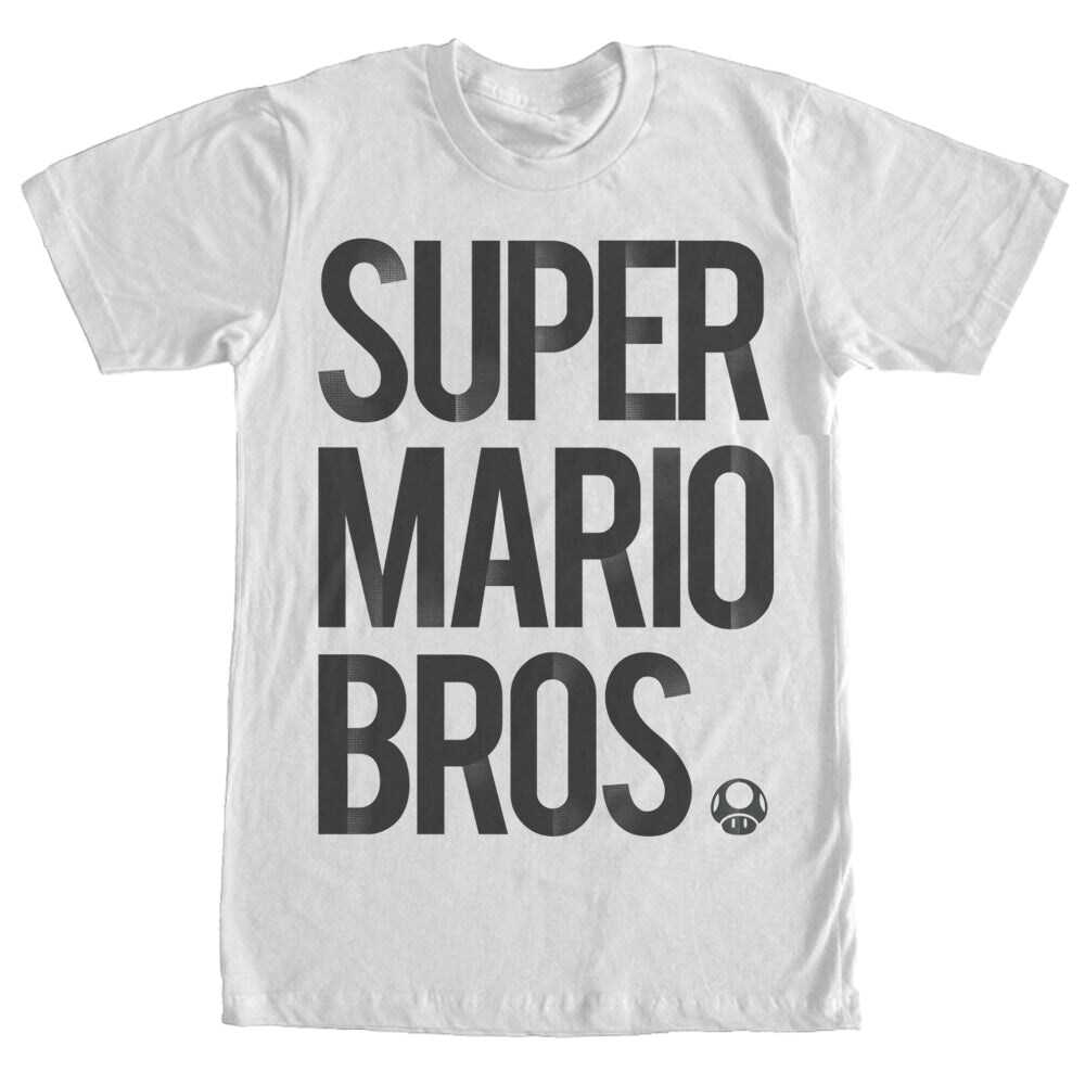 Men's Nintendo Super Mario Bros  Adult T-Shirt