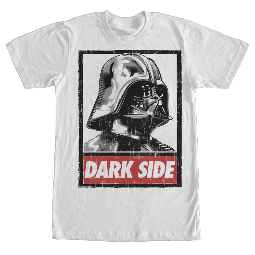 Men's Star Wars Dark Side Poster  Adult T-Shirt