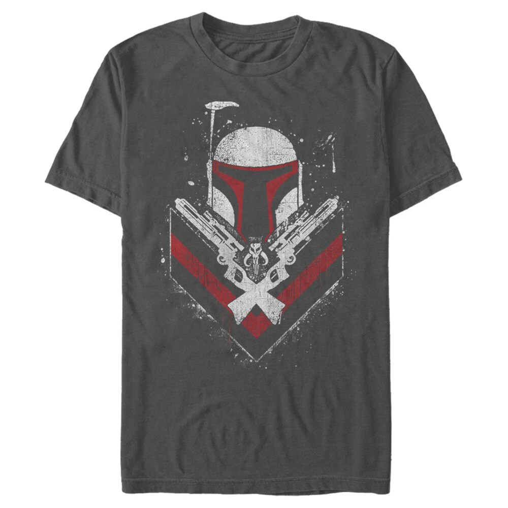 Men's Star Wars Boba Fett No Threats Only Promises  Adult T-Shirt