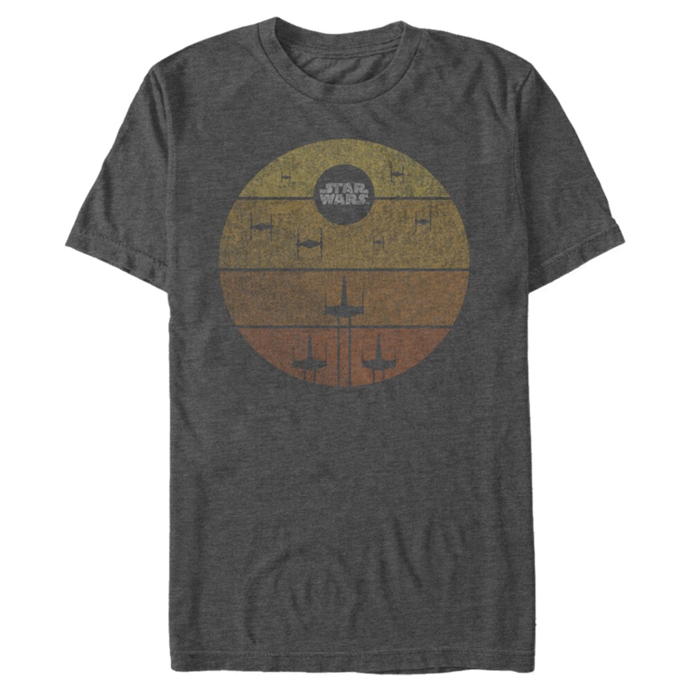 Men's Star Wars Death Star Locked On Target  Adult T-Shirt