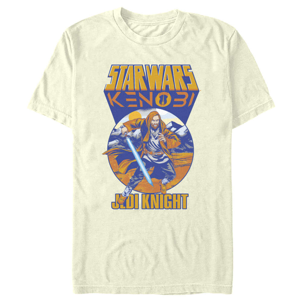 Men's Star Wars: Obi-Wan Kenobi Retro Jedi Knight Adult T-Shirt