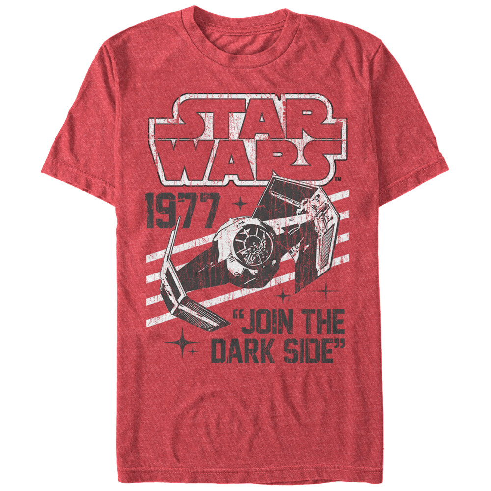 Men's Star Wars Darth Vader's TIE Fighter 1977 Adult T-Shirt