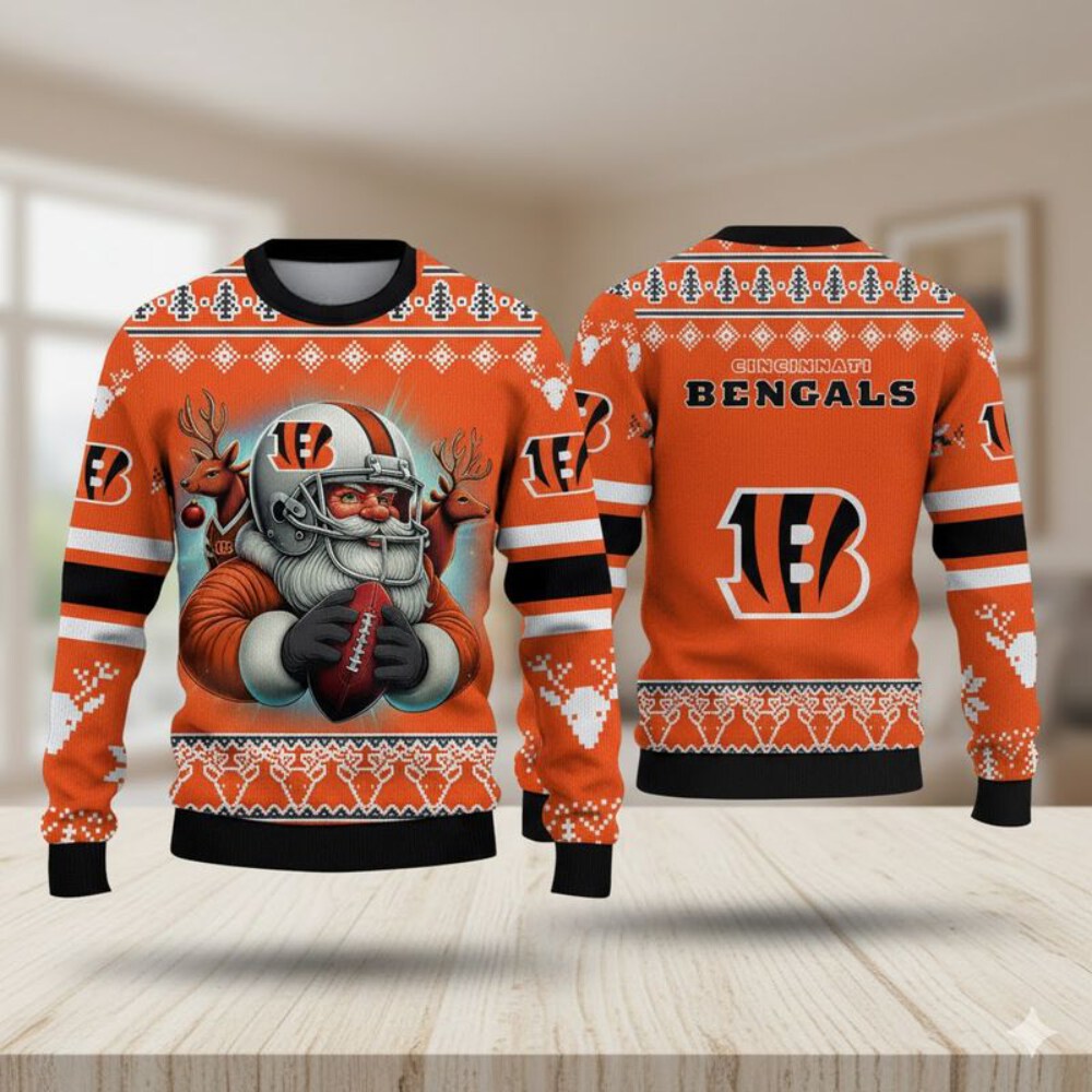 Stocktee Cincinnati Bengals Limited Edition Knitted Sweater NEW155112
