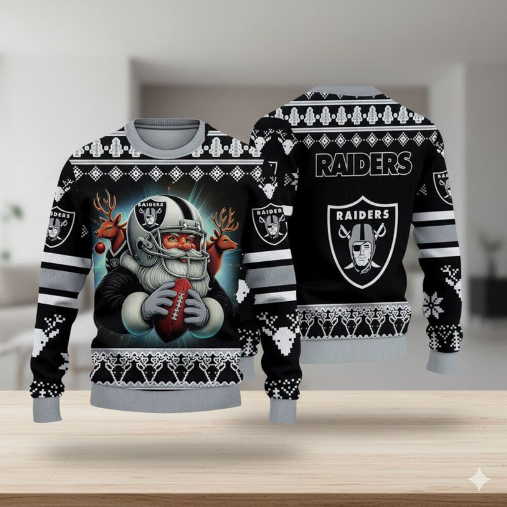 Stocktee Las Vegas Raiders Limited Edition Knitted Sweater NEW155106